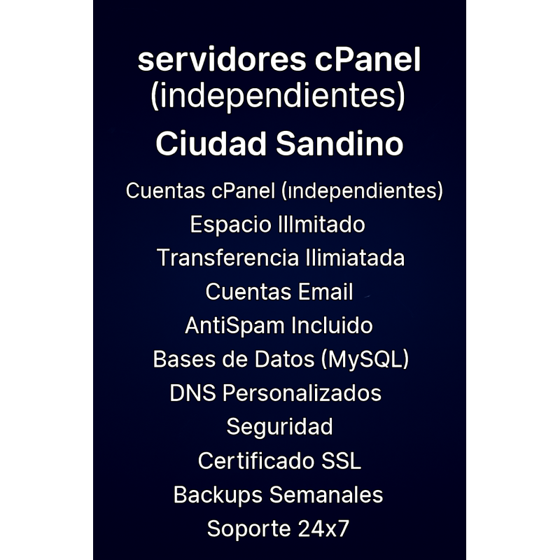 Hosting Entrepreneur (CP) | NVMe SSD Ilimitado, Email y Soporte 24/7